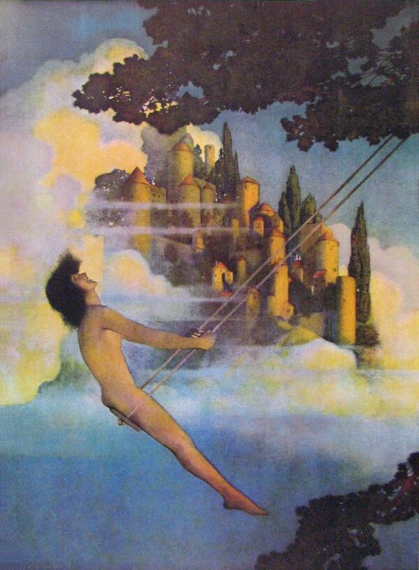 Le Dinky Bird – Maxfield Parrish Maxfield Parrish