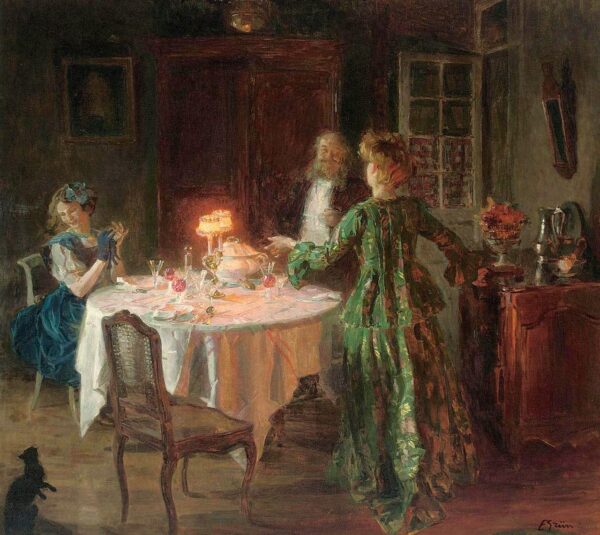 La fête du dîner – Jules Grün Jules Grün 70x70