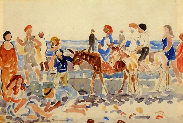 The Donkey Driver – Maurice Prendergast Maurice Prendergast