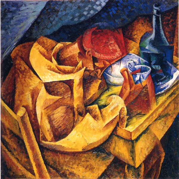 Le buveur – Umberto Boccioni Umberto Boccioni 70x70