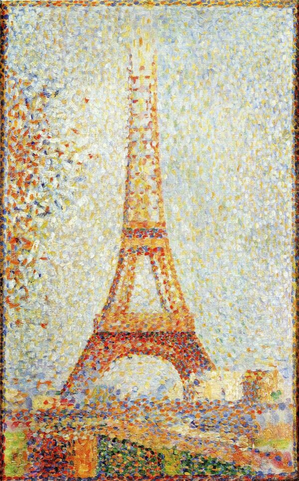 La Tour Eiffel – Georges Seurat Georges Seurat 70x105