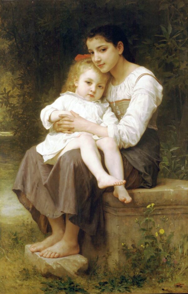 La sœur aînée – William Bouguereau William Bouguereau 70x105