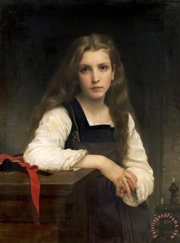 La fileuse de foire – William Bouguereau William Bouguereau 70x85