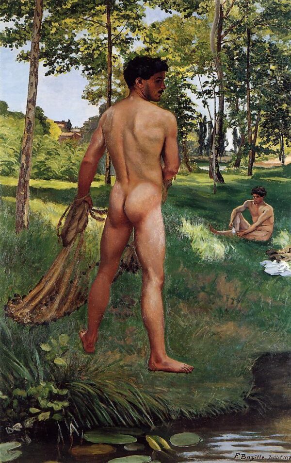 Le Pêcheur à l’épervier – Frédéric Bazille Frédéric Bazille 70x105