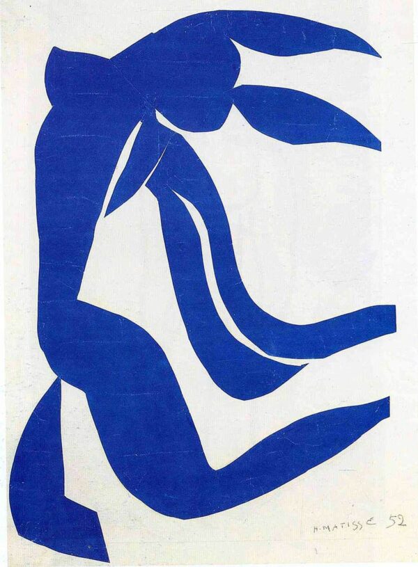 Les cheveux flottants – Matisse Henri Matisse 70x105