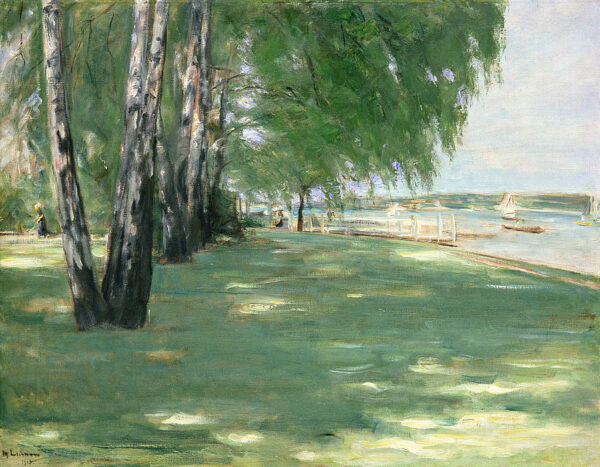 Le jardin de l’artiste à wannsee – Max Liebermann Max Liebermann 85x75