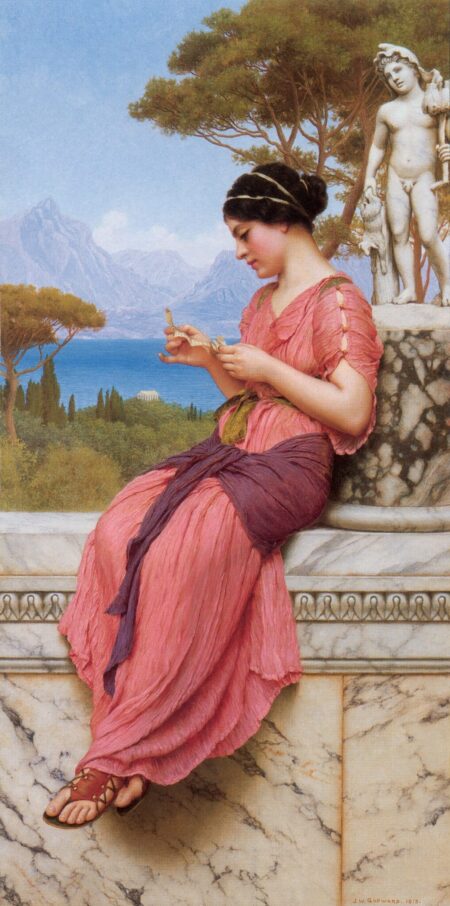 La lettre d’amour – John William Godward John William Godward