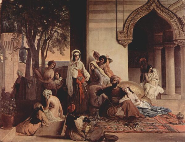 The new favorite (Harem scene) – Francesco Hayez Francesco Hayez 85x75