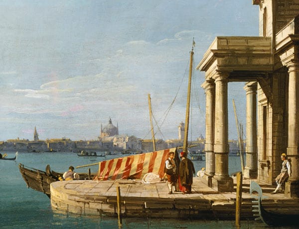 Le quai du Dogano, Venise – Giovanni Antonio Canal Giovanni Antonio Canal 85x75