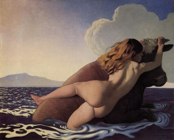 Le viol d’Europa – Félix Edouard Vallotton Félix Vallotton 85x75