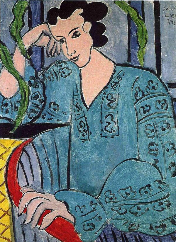 Blouse verte roumaine – Matisse Henri Matisse 70x105