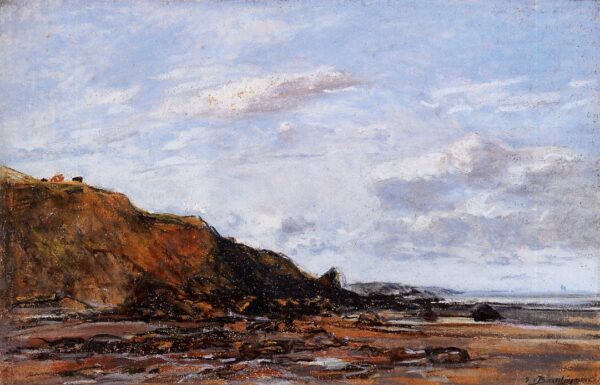 La mer à Douarnenez – Eugène Boudin Eugène Boudin 105x70