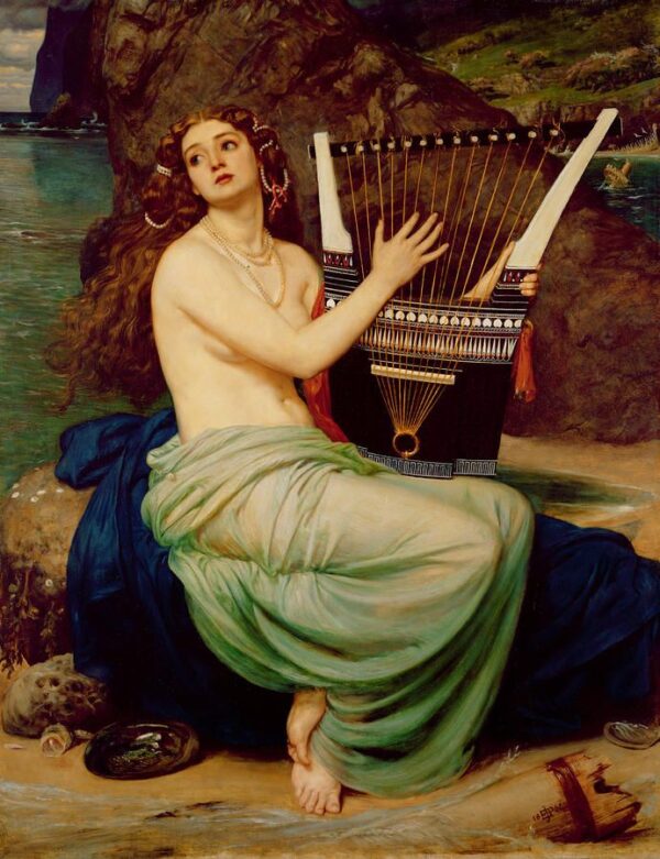 la Sirène – Edward Poynter Edward Poynter 70x85