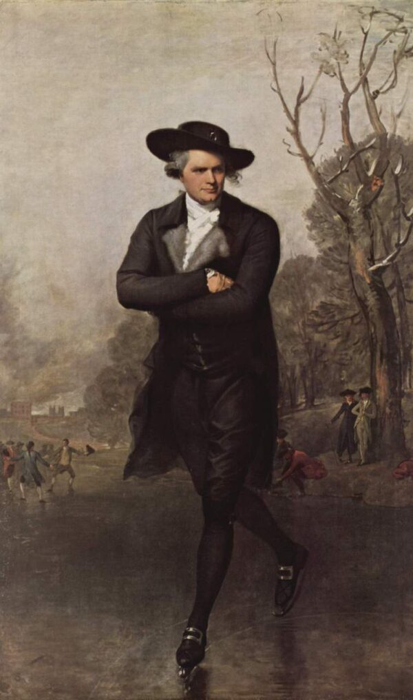 Le patineur (Portrait de William Grant) – Gilbert Stuart Gilbert Stuart 70x120