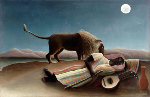 La Bohémienne endormie – Henri Rousseau Henri Rousseau 105x70