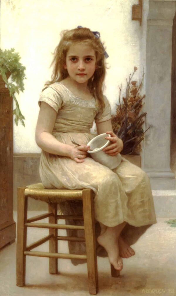 Le goûter de William Bouguereau William Bouguereau 70x120