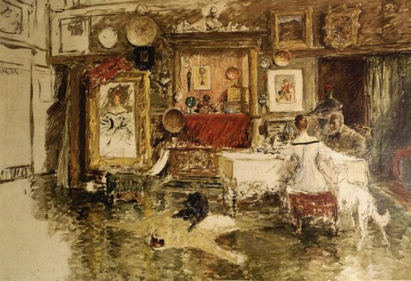 The Tenth Street Studio – William Merritt Chase William Merritt Chase 105x70