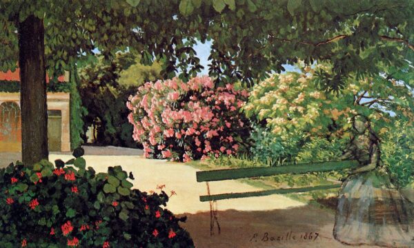 La Terrasse à Méric – Frédéric Bazille Frédéric Bazille 120x70