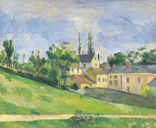 Chemin ascendant – Paul Cézanne Paul Cézanne 85x75