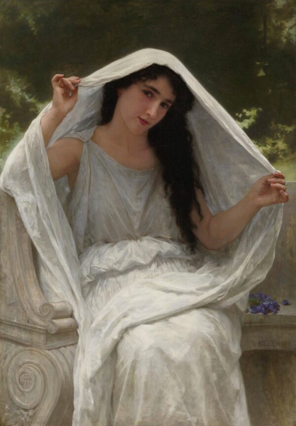 Le Voile – William Bouguereau William Bouguereau 70x105