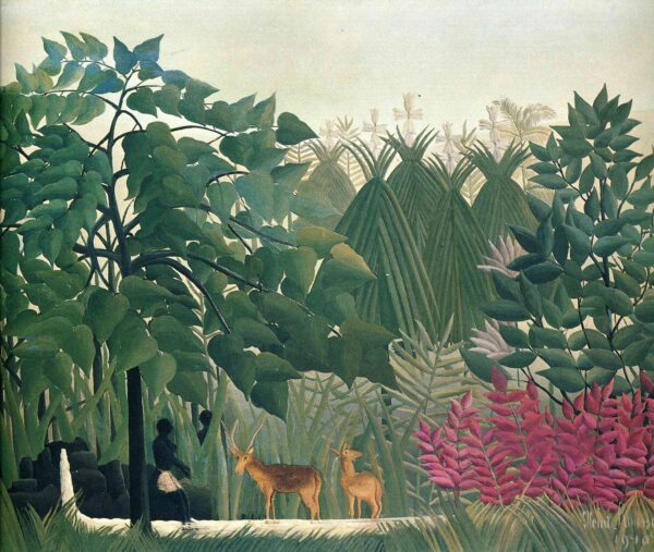 La cascade – Henri Rousseau Henri Rousseau 85x75