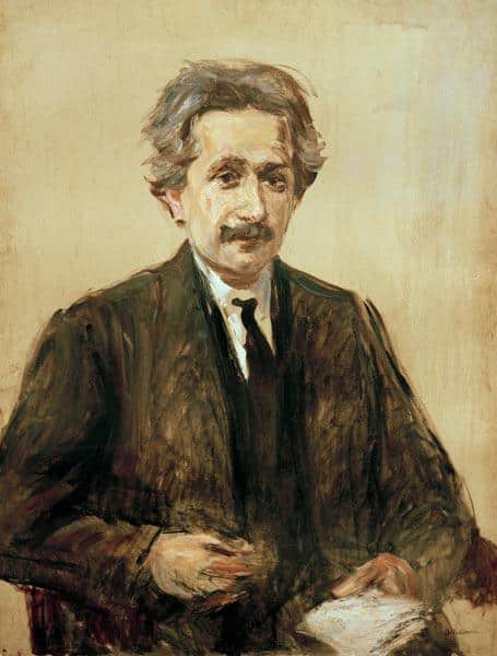 Albert Einstein – Max Liebermann Max Liebermann 70x85