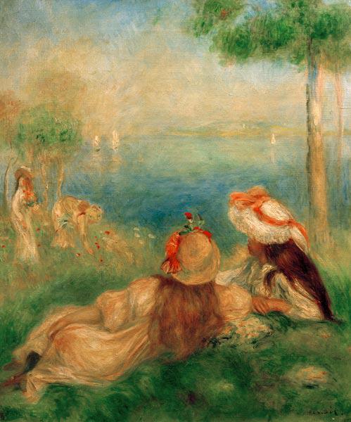 Filles à la mer – Pierre-Auguste Renoir Pierre-Auguste Renoir 70x85