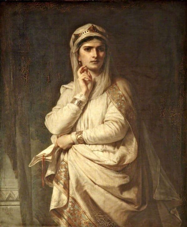 Portrait idéal de Lady Macbeth – Thomas Francis Dicksee Thomas Francis Dicksee