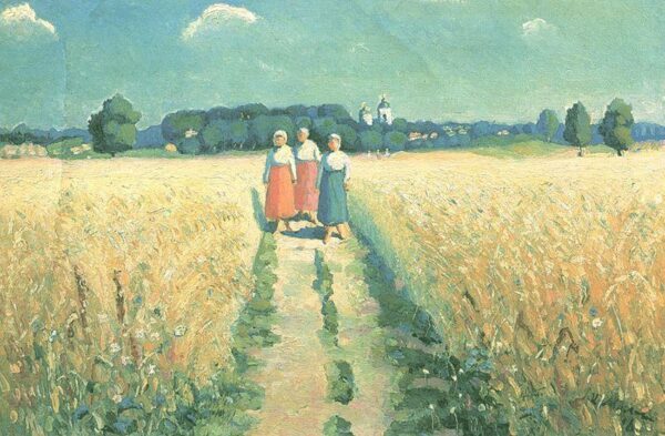 Three women on the road – Kazimir Malevich Kazimir Malevich 105x70