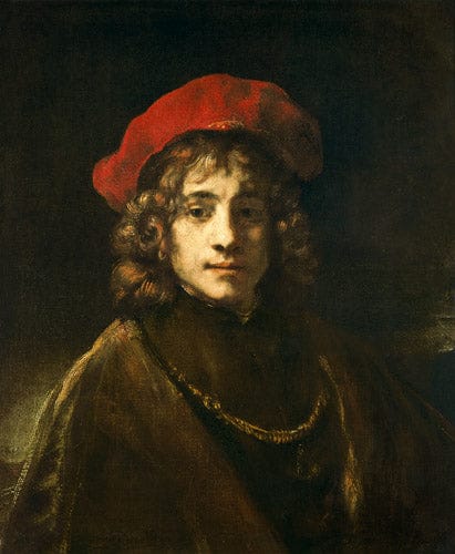 Titus, le fils de l’artiste – Rembrandt van Rijn Rembrandt van Rijn 70x85