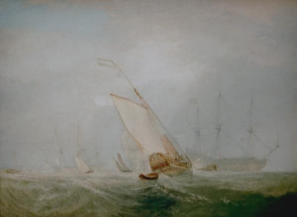 Retraite de Tromp 1652 – William Turner William Turner