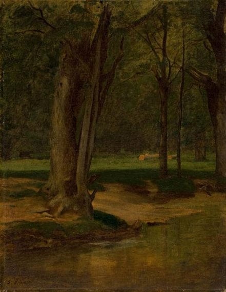 Trout Stream, North Conway – George Inness George Inness