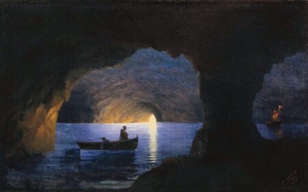 Grotte d’azur, Naples – Ivan Aïvazovski Ivan Aïvazovski