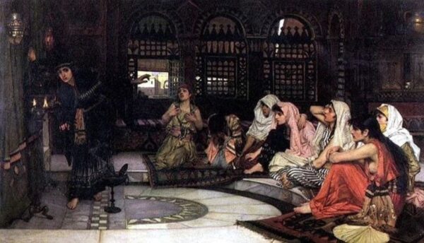 Consulter l’Oracle – John William Waterhouse John William Waterhouse 120x70