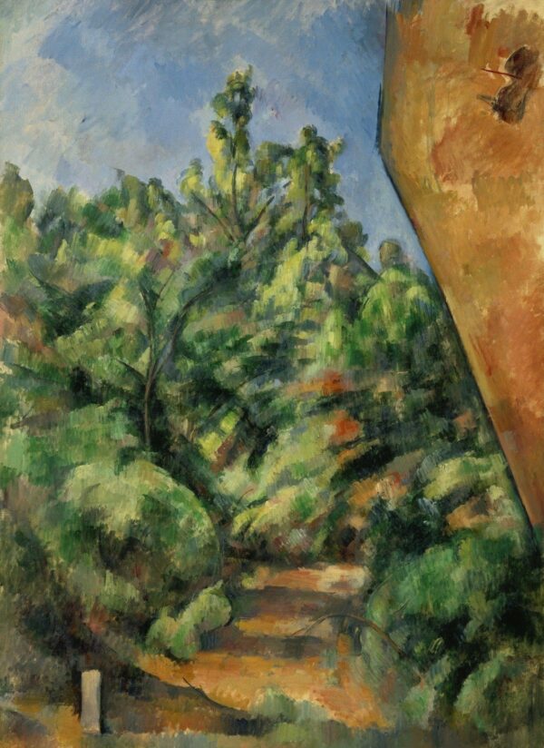 Le rocher rouge – Paul Cézanne Paul Cézanne 70x105