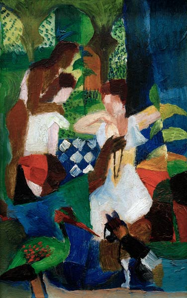 Le bijoutier turc – August Macke August Macke 70x105