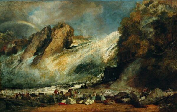 Cascade du Rhin près de Schaffhausen – William Turner William Turner 105x70