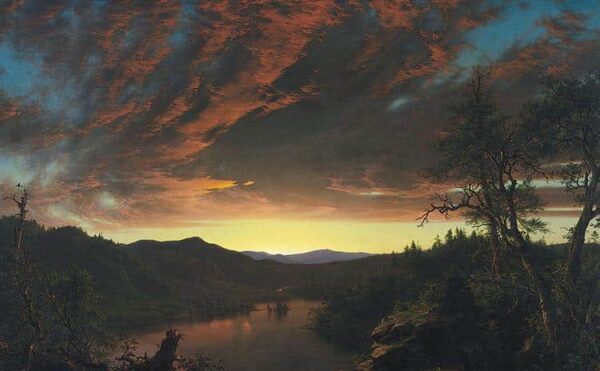 Twilight in the Wilderness – Frederic Edwin Church Frederic Edwin Church