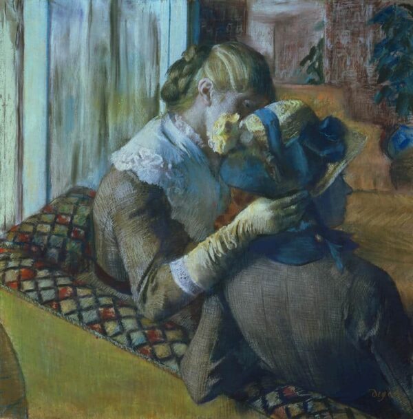 Deux femmes (pastel) – Edgar Degas Edgar Degas 70x70