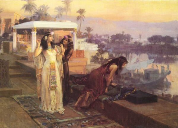 Cléopâtre sur les terrasses de Philae – Frederick Arthur Bridgman Frederick Arthur Bridgman