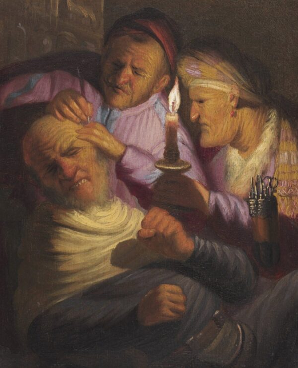 Le sens du toucher – Rembrandt van Rijn Rembrandt van Rijn 70x85