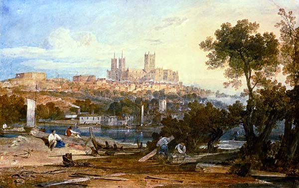 Vue de Lincoln – William Turner William Turner