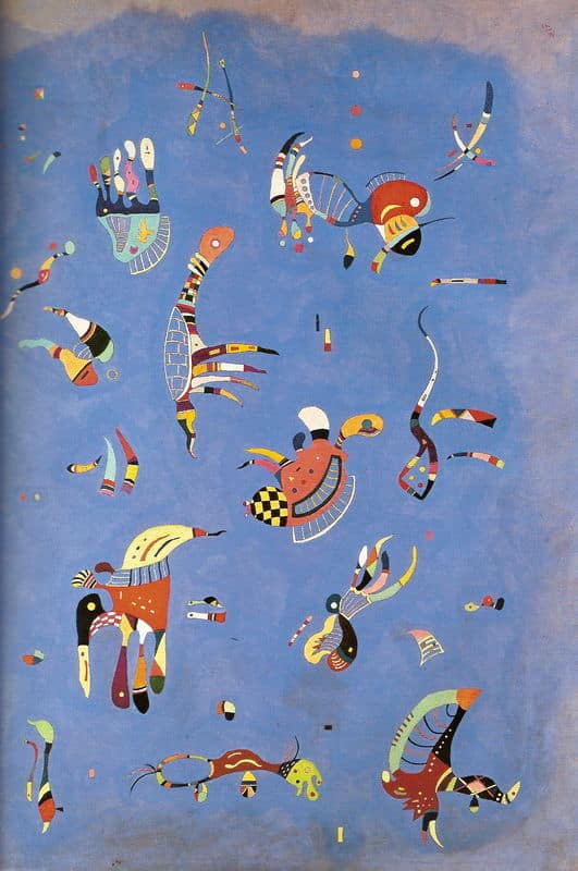 Bleu de ciel – Vassily Kandinsky Vassily Kandinsky 70x105