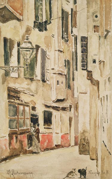 Rue Vénitienne, 1878 – Max Liebermann Max Liebermann 70x105