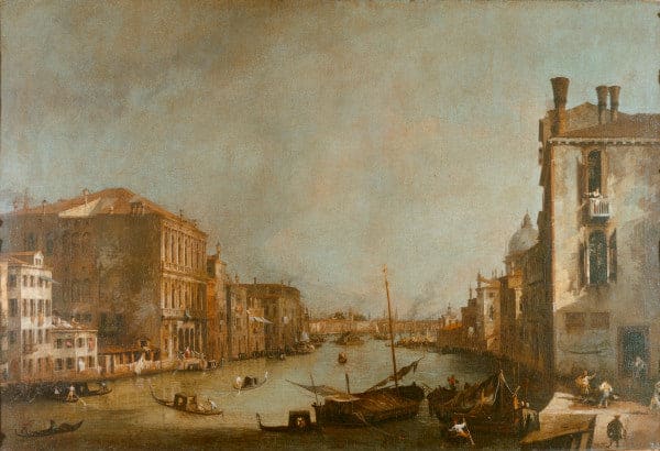 Le Grand Canal à Venise avec le Palazzo Corner Canale Grande – Giovanni Antonio Canal Giovanni Antonio Canal 105x70