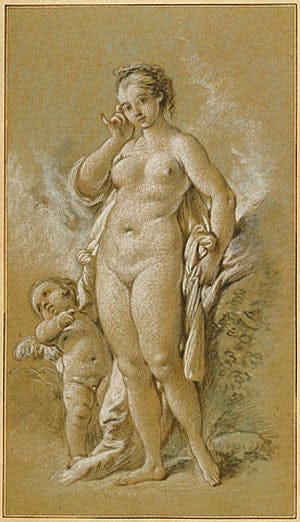 Venus and Cupid – François Boucher François Boucher 70x120