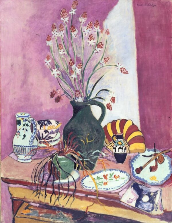 Nature morte avec asphodèles – Matisse Henri Matisse 70x85