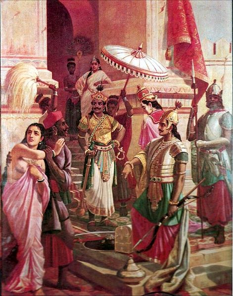 Victoire de Meghanada – Ravi Varmâ 70x85