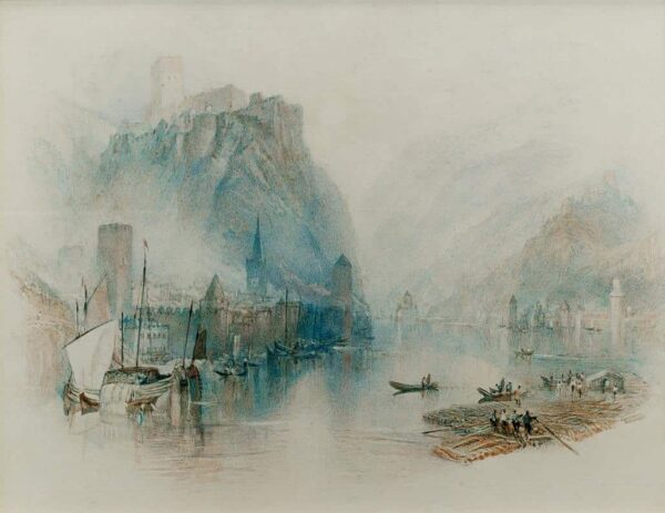 Châteaux sur le Rhin – William Turner William Turner 85x75