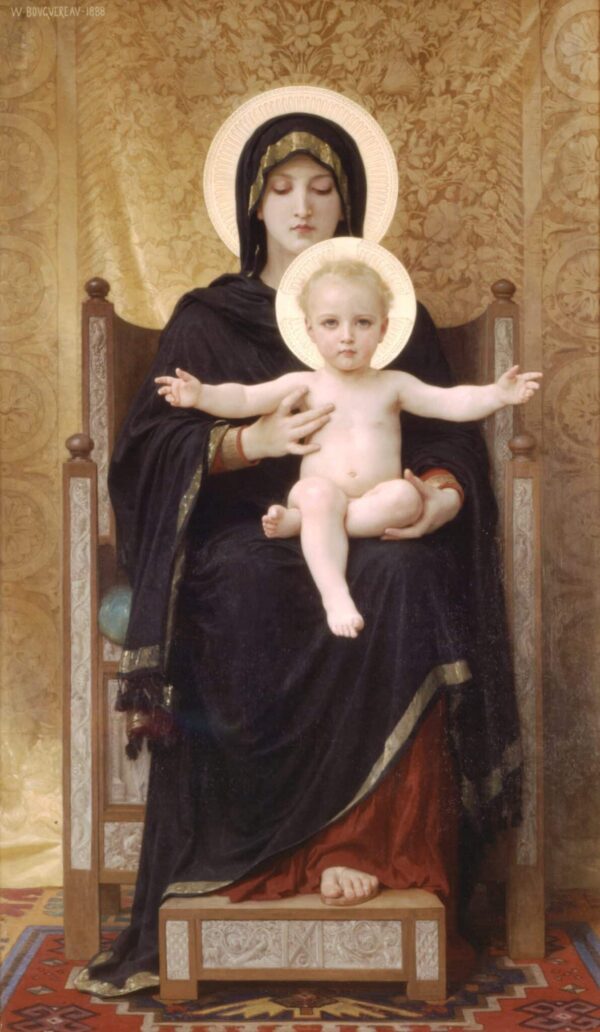 Vierge et enfant – William Bouguereau William Bouguereau 70x120